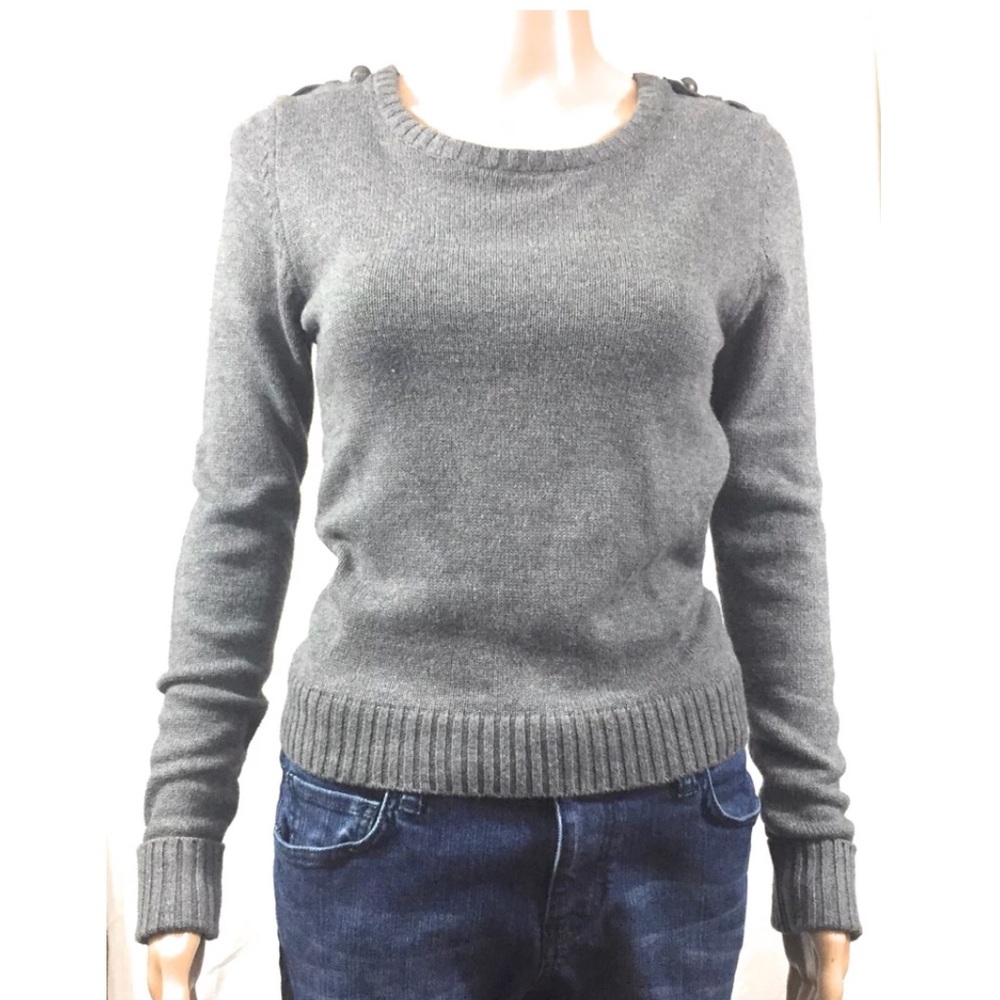 Forever 21 Sweater Sz Small Petite SP Gray